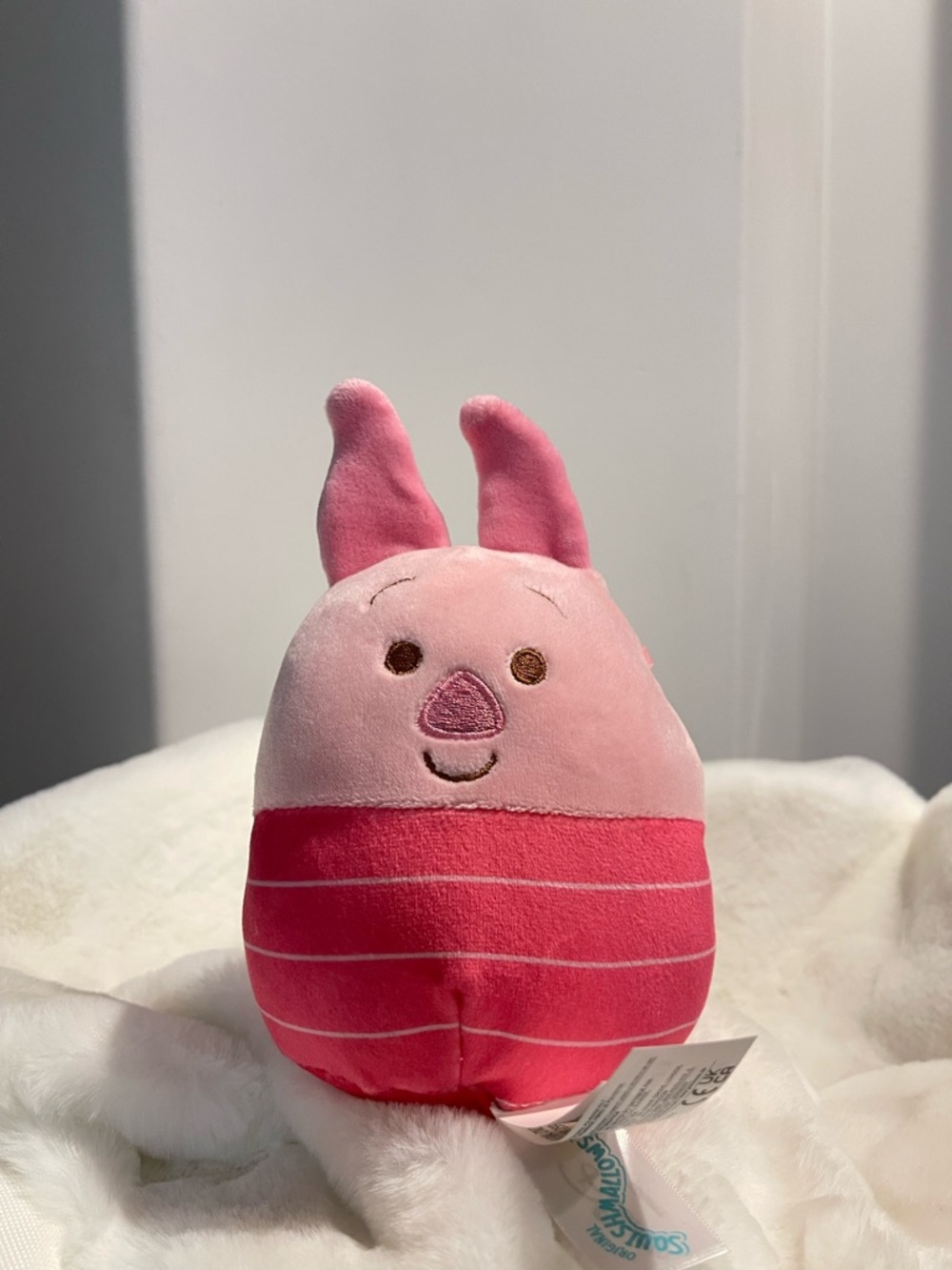 💚4/$20 -Squishmallows Disney -Piglet 5” defect-double-sided faces
